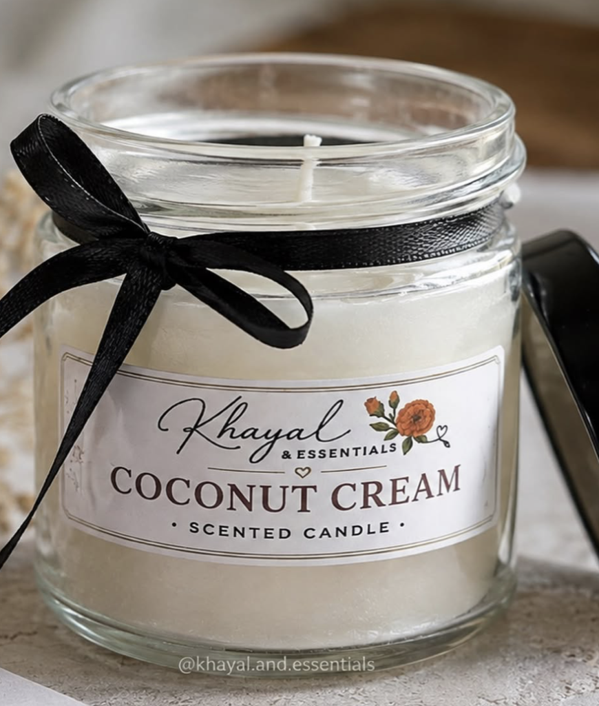 Coconut Cream scented candle