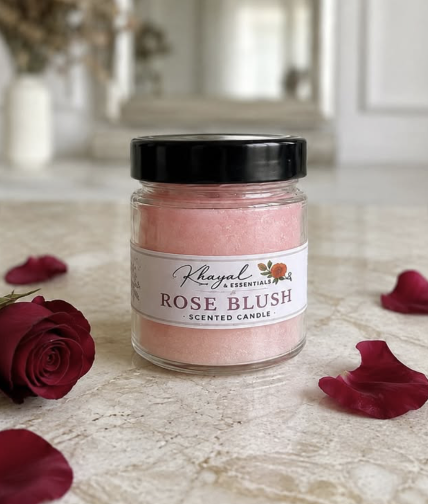 Rose Blush scented candle